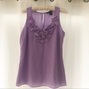 WHBM Lavender Colored Blouse Top Sz. S
